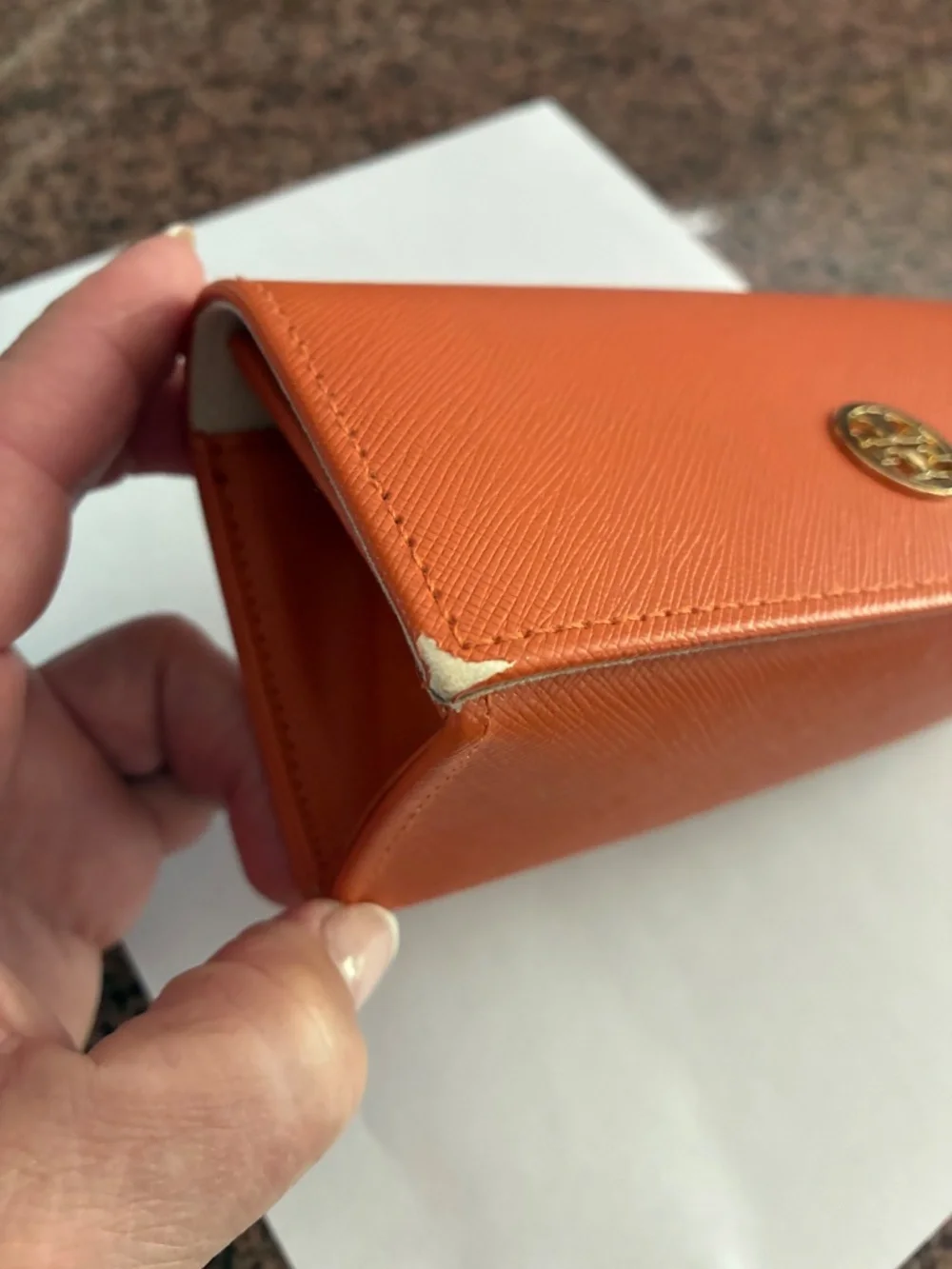 Tory Burch Brown/Silvertone/Tortoise Aviator Sunglasses